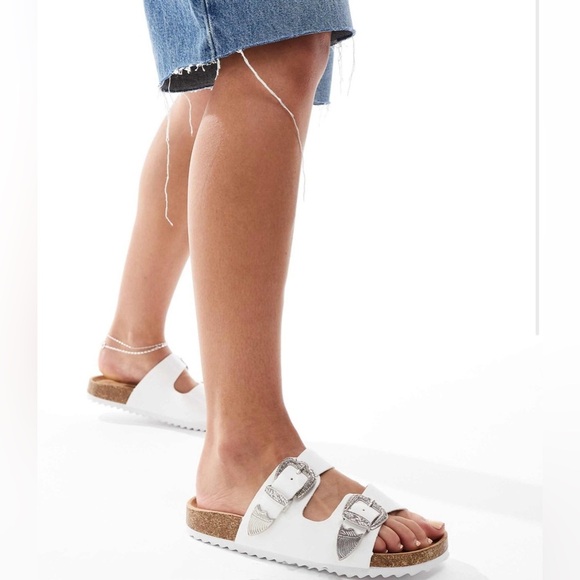 ASOS  Famous double strap western sandals - Picture 2 of 4